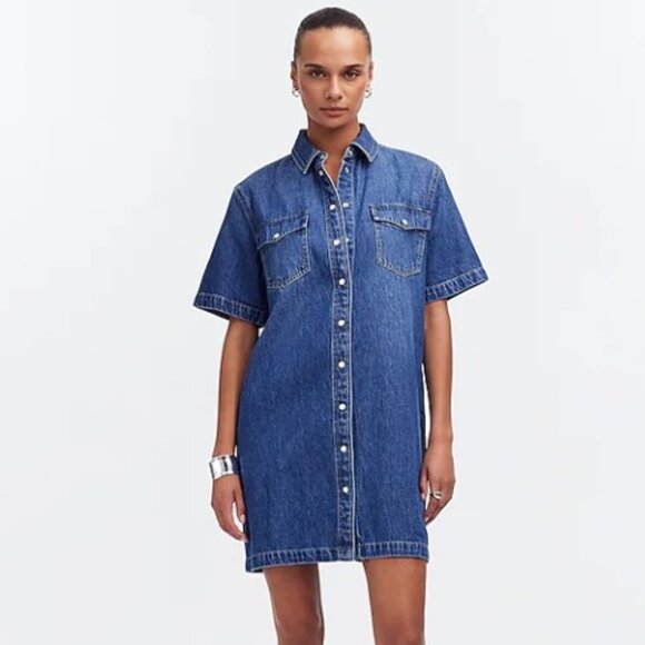 Madewell Dresses & Skirts - Oversized Mini Shirtdress